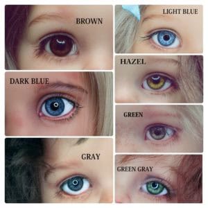 for Reborn//NewBorn BJD Doll Beautiful 16mm Glass BJD Eyes Three Color Iris