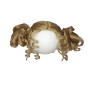 natural hair wig for dolls