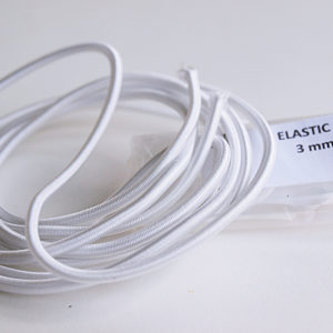 3mm Re-stringing Doll Stringing Elastic Cord x 3 metres Professional Quality