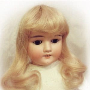 natural hair wig for dolls