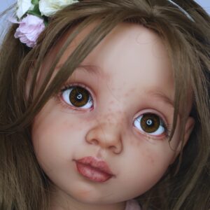 glass eyes for dolls color brown