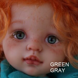 eyes for dolls green gray