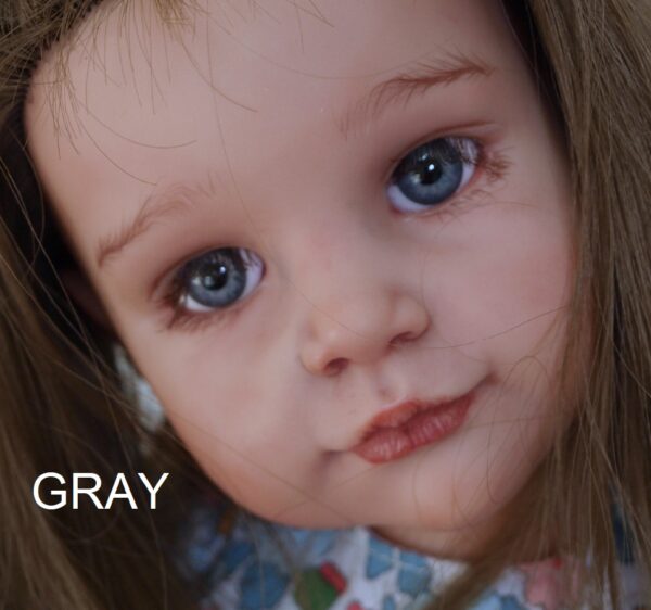 eyes for dolls gray color