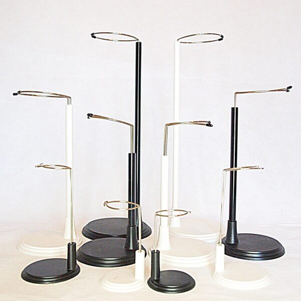 Doll stand.